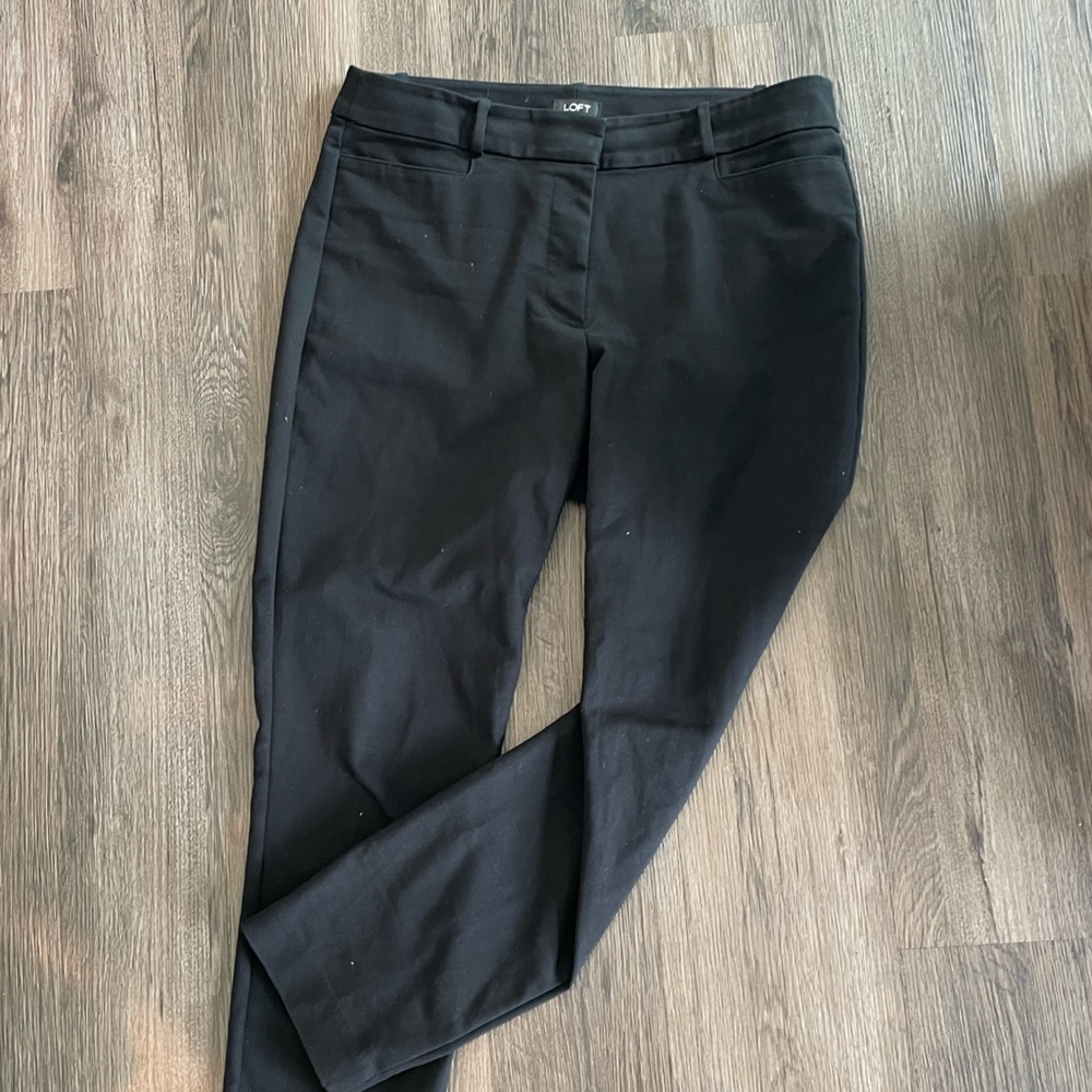 LOFT curvy julie fit high rise skinny pant